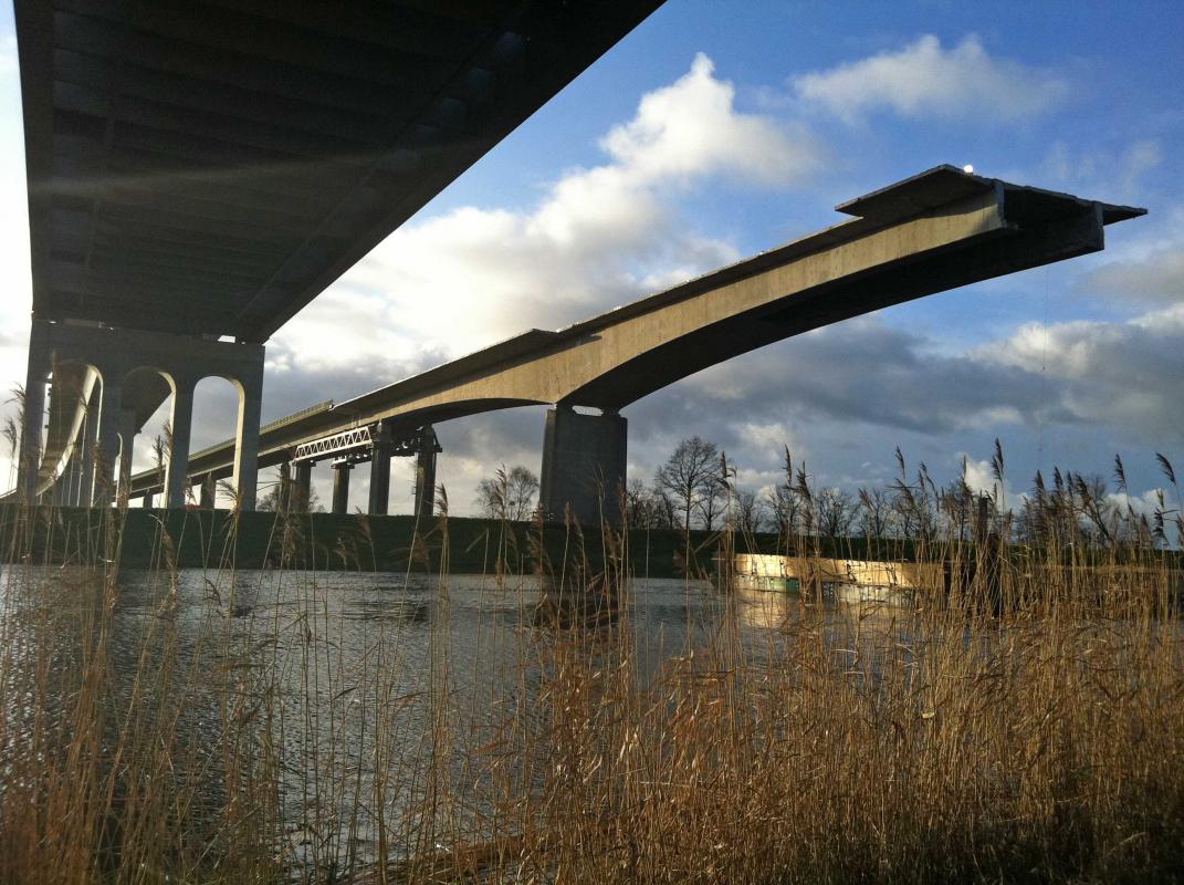 Rückbauarbeiten Störbrücke